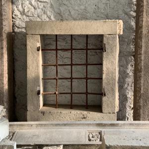 Antique marble and stone windows